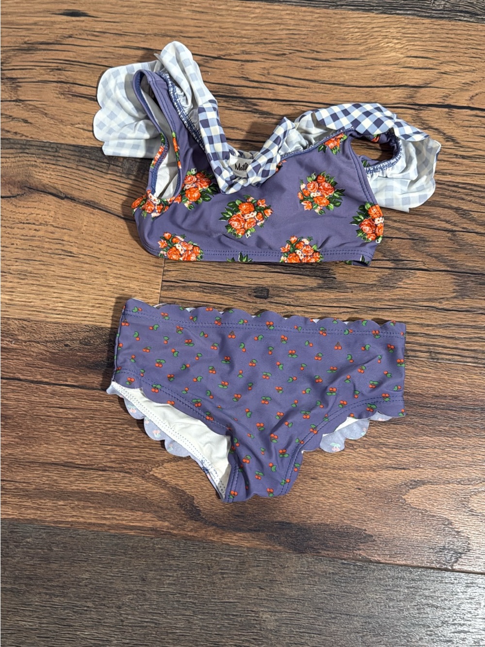 Matilda Jane blue Floral Two-Piece Swim Set